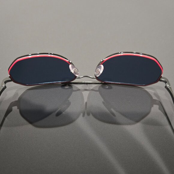 Burberry Henry Sunglasses Silver/Grey B 3140 1003/80 57-18-145 - Picture 12 of 14